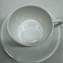 WEDG WOOD ウェッジウッド　食器　COLOSSEUM　コロシアム　カップ＆ソーサー 2客　箱無し_画像3