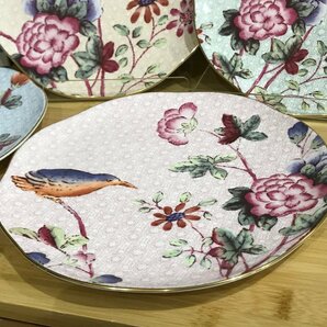 ② 未使用 WEDGWOOD ウェッジウッド ハーレクイン カッコー プレート 4色セット 4枚 箱あり 食器 皿 洋食器 直径約21㎝ 高さ約1.5㎝の画像3