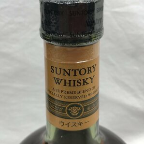 SUNTORY WHISKY RESERVE 1994 サントリー ウイスキー スペシャル リザーブ 干支ラベル 戌歳 いぬ 750ml 43% 未開封 古酒の画像3