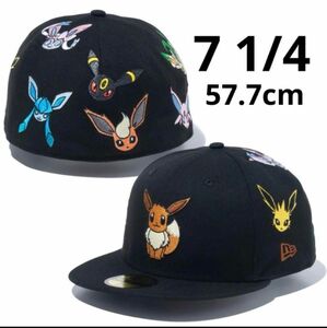 新品 59FIFTY Pokmon ポケモン イーブイフレンズ ブラック