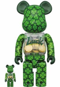 新品 BE@RBRICK LUCK 100％ & 400％ ベアブリック　ラック