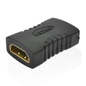 HDMI と HDMI延長 コネクター アダプター HDMI (メス) to HDMI (メス) 金メッキ 延長 メスメス 伝送信号安定 変換 絶縁 耐摩耗性 接続