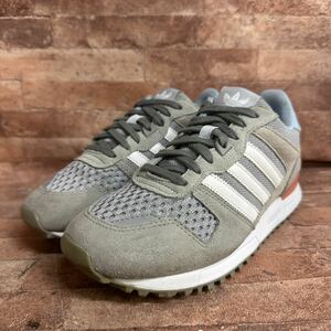 adidas アディダス ローカット スニーカー 23.5cm グレー