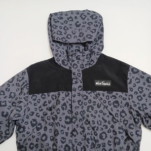 未使用品 WILDTHINGS ワイルドシングス CHAMONIX PRINT JACKET シャモニー プリント ジャケット レオパード SUPPLEX WT23028ADの画像3