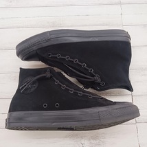 CONVERSE コンバース スニーカー SUEDE ALL STAR (R) CENTERZIP HI 31310140 オールスター (R) センタージップ ブラック 29_画像5