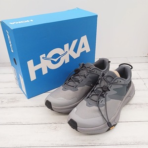 美品 HOKA ONEONE ホカオネオネ トランスポート TRANSPORT 1123153 CKBC グレー 箱付き