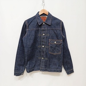 FULL COUNT フルカウント 1st TIGHT FIT DENIM JACKET デニムジャケット Gジャン インディゴ 2737 サイズ38 ファースト 赤タブ 赤耳