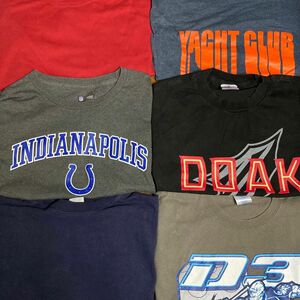 ロンT ロングTシャツ まとめ売り NFL アメフト ホッケー チーム イベント 無地モックネック パーカー アメリカ古着US古着