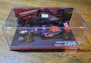 ミニチャンプス 1/43 トロロッソ ルノー STR9 フェルスタッペン 日本GP FP1 ユーロスポーツ別注