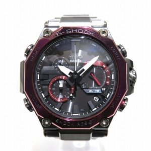 カシオ G-SHOCK MT-G MTG-B2000 電波ソーラー ブラック×レッド クロノグラフ 時計 腕時計 メンズ 未使用品☆0311