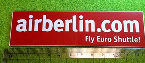エアベルリン航空会社air berlin.comステッカー