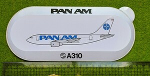 パンナムPANAMエアバスA310ステッカー