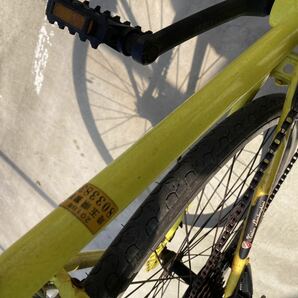 部品取 希少 黄色 トニーノランボルギーニ 自転車 サビ多 走行可能の画像9