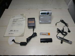 SONY MDLP対応 MDレコーダー MZ-R910 動作良好 美品 