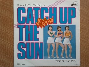 【ＥＰ超希少・超良曲】キャッチ・アップ・ザ・サン／ラブ・ウイングス★1976年発売・ミニスカフェチ(大好き男ですワンアクションスポーツ)