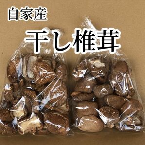 自家産　農家直送　干し椎茸