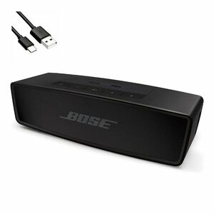 Bose SoundLink Mini II スペシャルエディション + オリジナル Cタイプ 予備充電ケーブル セット (トリプルブラック
