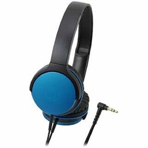 audio-technica SoundReality ポータブルオンイヤーヘッドホン ターコイブルー ATH-AR1 BL