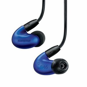 SHURE イヤホン SEシリーズ SE846 カナル型 ブルー SE846BLU-A 国内正規品