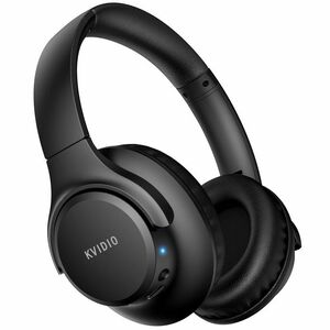 ワイヤレス ヘッドホン KVIDIO Bluetooth 5.0 55時間再生 ヘッドホン 40mm HD ドライバーユニット オーバーイヤ