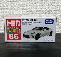 ■初回特別仕様■限定生産■トミカ GR 86 トヨタ TOYOTA ミニカー TOMICA No.86 2021年発売 赤箱_画像2