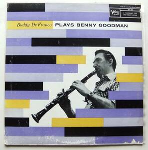 ◆ BUDDY DeFRANCO Plays Benny Goodman ◆ Verve MGV 2089 (blue:VRI:dg) ◆