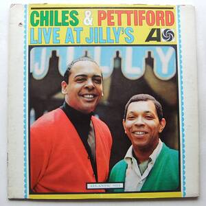 ◆ CHILES & PETTIFORD / Live At Jilly 's ◆ Atlantic 8111 (red/purple) ◆