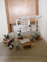 木製建築模型　おしゃれな小部屋　rocr　完成品_画像3
