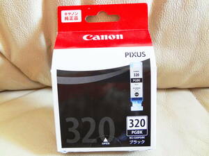Canon キャノン純正品　インクカートリッジ PIXUS 　BCI-320PGBK　BCI-320PG BK ブラック　　1個　　期限切れ　2024.03　