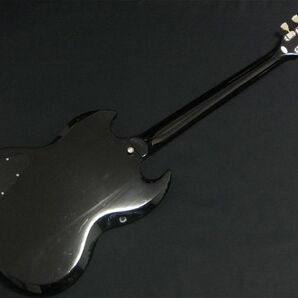 FERNANDES Burny バーニー RSG-50 '63 BLK マホガニー セットネック SGタイプ ブラック 黒 Super Grade Modelの画像2