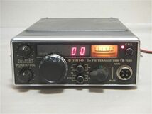 TRIO トリオ TR-7500 2m FM トランシーバー モービル機 アマチュア無線機 説明書 マイク Transceiver_画像1