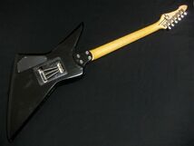 Aria Pro II アリアプロ2 ZZ-1 Explorerタイプ Floyd Rose フロイドローズ ブラック 黒 変形エレキギター_画像2