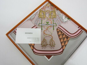 ブランド祭 新品未使用 美品 HERMES エルメス カレ 90 大判スカーフ シルク100% スカーフ 箱付き フランス製