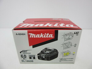 工具祭 ① 未使用 makita マキタ リチウムイオンバッテリー BL1860B 純正 マキタバッテリー 18V 6.0Ah