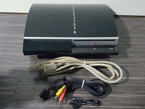 ジャンク　即決　SONY　PS3 CECHH00　40GB　本体　ケーブル　赤点滅　起動不可　修理　部品取り　初期型