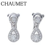 ショーメ ジョゼフィーヌ ダイヤ ピアス AU750WG 081785型 箱 新品仕上げ済 CHAUMET【15713】_画像1