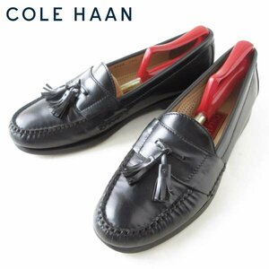 COLE HAAN コールハーン CITY タッセル ローファー 黒 幅狭28.5cm IVY アイビー アメトラ スリッポン メンズ 靴 D149-32-0073ZV