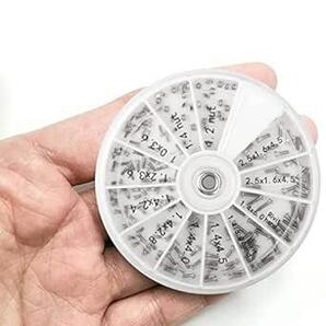 サムコス 精密 ネジ セット ネジの交換 修理キット メガネ修理 腕時計修理 時計 工具 セット ミニドライバー付き (120個)の画像3
