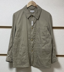 +極美品+ Engineered Garments WORK JACKET 6.5oz FLAT TWILL XS