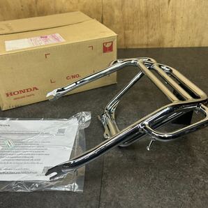 新品未使用 ホンダ ダックス125 JB04 純正 リアキャリア メッキ 荷台 DAX125の画像1