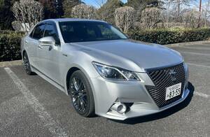 Toyota Crown Hybrid Athlette Aws210 H25 Running R езды до ноября R7, стартовое начало двигателя с покрытием.