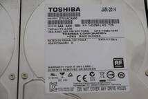 動作確認済み DT01ACA200 2TB 3個セット 使用2355時間 TOSHIBA/東芝 3.5インチHDD_画像4