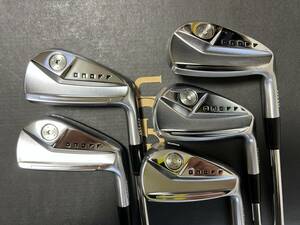 超美品　保証書　２０２４　ONOFF FORGED IRON KURO 5本　MODUS105-S