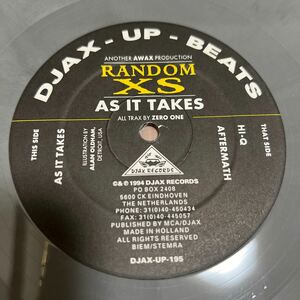 Random XS / As It Takes - Djax-Up-Beats . Acid アシッド TB-303