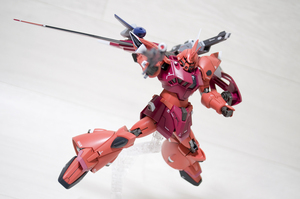 1/144 HGCE ゲルググメナース(ルナマリア・ホーク専用機) 小改修塗装済完成品　PG MG RG