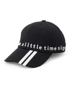  new goods PINK-latte Logo tape cap black (019) regular price 2200 jpy 