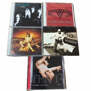 ヴァン・ヘイレン　VAN HALEN ヴァンヘイレン　サミー・ヘイガー　CDアルバム5枚セット