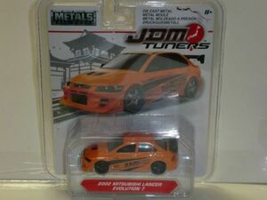 1/64 Jodatoys JDM TUNERS 2002 MITSUBISHI LANCER EVOLUTION 7 オレンジ