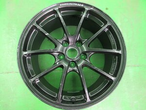 PCD114.3 RAYS スバル純正 STI 鍛造 軽量 8.5j/+53 ハブ約56㎜ 1本 中古 ディスプレイ リペアスペア交換などに!