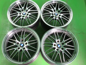 深リム!PCD120 阿部商会 EUROPREMIUM メッシュ 8j/約+40 9j/+47 ハブ約73㎜ 4本セット! 中古 BMWなどに!